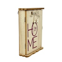 صندوق مفاتيح جداري بتصميم "HOME"