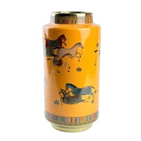 طقم فخاري بنقشة الحصان الكلاسيكي