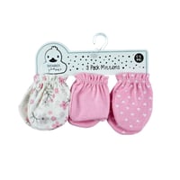 طقم قفازات أطفال قطنية 3 اطقم