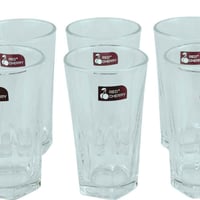 كوب عصير زجاجي ماركة Red Cherry – طقم 6 قطع