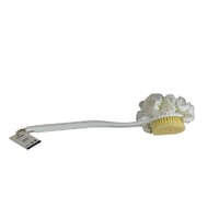 فرشاة استحمام مزدوجة الوظيفة بمقبض طويل