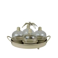 طقم طوفرية مع تمريات 4 قطع ونخلة