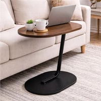 طاولة جانبية عصرية بشكل حرف C للكنب والسرير