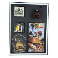 لوحة جدارية بتصميم قهوة كلاسيكي