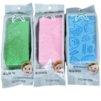 إسفنجة استحمام للأطفال برسومات كرتونية