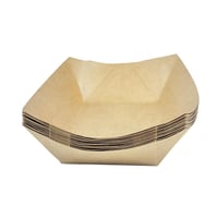 حاويات تقديم طعام كرافت ورقية (طقم 6 حبات)