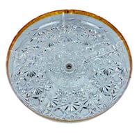 طبق مكسرات بغطاء