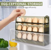 منظم بيض عملي وأنيق