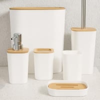 طقم إكسسوارات حمام أنيق – 5 قطع