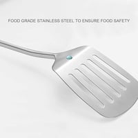 ملعقة تقليب بفتحات من الستانلس ستيل