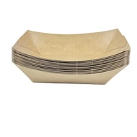 عبوات ورقية مستطيلة لتقديم الطعام – كرافت 15 حبة