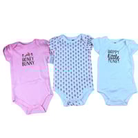 أطقم بديهات أطفال (للأولاد والبنات) – 3 قطع قطنية...