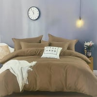 طقم مفرش سرير سادة – 4 قطع