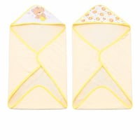 لفافة قماط للرضع مع غطاء رأس تصاميم ناعمة متعددة ا...