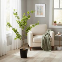 شجرة زينة صناعية داخلية بتصميم طبيعي فاخر