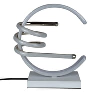 مصباح طاولة بتصميم حلزوني LED