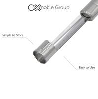 مقوار ستانلس ستيل فضي