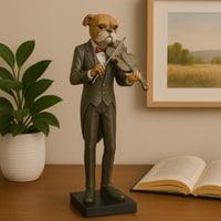 تمثال "الكلب عازف الكمان"