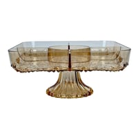 طبق مكسرات بغطاء