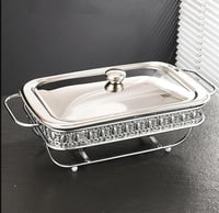 طواجن من ستانليس ستيل سعة 1.5لتر