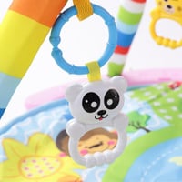 حصيرة ألعاب أطفال موسيقية مع بيانو وألعاب معلقة