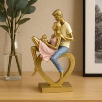 تمثال زوجين – رمز الحب والأناقة بلمسة فنية متعددة...