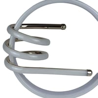 مصباح طاولة بتصميم حلزوني LED