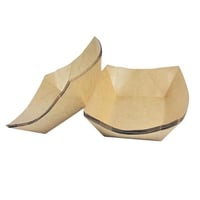 حاويات تقديم طعام كرافت ورقية (طقم 6 حبات)