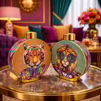 طقم فازات فنية بطابع عصري جريء