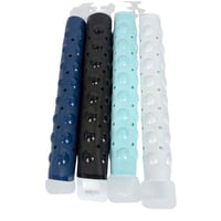 سجادة حمام مضادة للانزلاق بألوان متعددة (أزرق غامق...