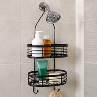 منظم دش معدني أسود