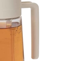 موزع زيت وخل زجاجي 2 في 1 مع فوهة صب سهلة