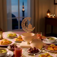 علبة تقديم التمر الفاخرة – بتصميم رمضاني أنيق