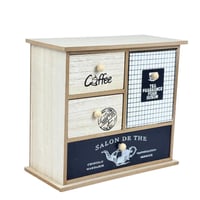 منظم قهوة وشاي LVD Cafe متعدد الأدراج (23.5 سم) –...