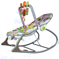 كرسي هزاز موسيقي للأطفال مع ألعاب ترفيهية