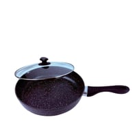 مقلاة جرانيت بغطاء زجاجي من Green Point – مقاس 30...