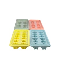 قالب ثلج سيليكون بغطاء