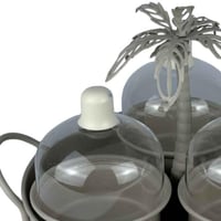 طقم طوفرية مع تمريات 3 قطع ونخلة