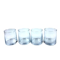 طقم تقديم مشروبات زجاجي مع إبريق و 4 كاسات