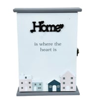 صندوق مفاتيح جداري بتصميم منازل