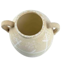 ابريق زهور صناعية افريقية – ديكور تصوير أو هدية (م...