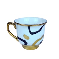 طقم اكواب مزخرفة - 12 قطعة