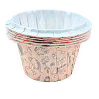 أكواب ورقية للكب كيك بطباعة رسومات المخبوزات – لون...