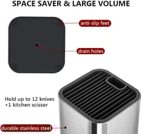 منظم سكاكين ستانلس ستيل