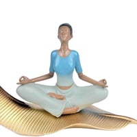 تمثال سيدة اليوغا لمسة هدوء وأناقة لديكور منزلك