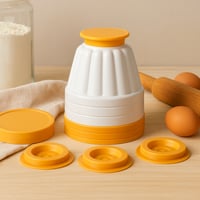 طقم قوالب كيك بلاستيكية