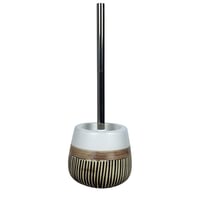 فرشاة حمام مع حامل سيراميك مزخرف