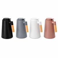 ترمس حراري عصري بمقبض خشبي سعة 1 لتر