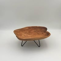 وعاء تقديم الفواكة خشبي