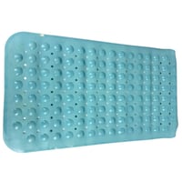 سجادة حمام مضادة للانزلاق بألوان متعددة (أزرق غامق...